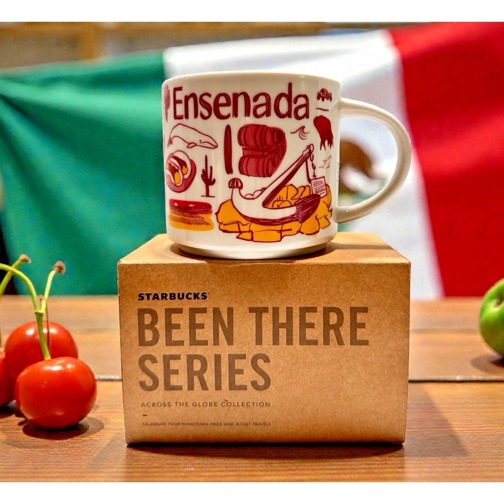 Starbucks Been There Mug Ensenada‎ Mexico 14oz BNIB Collectible  Cup 🇲🇽